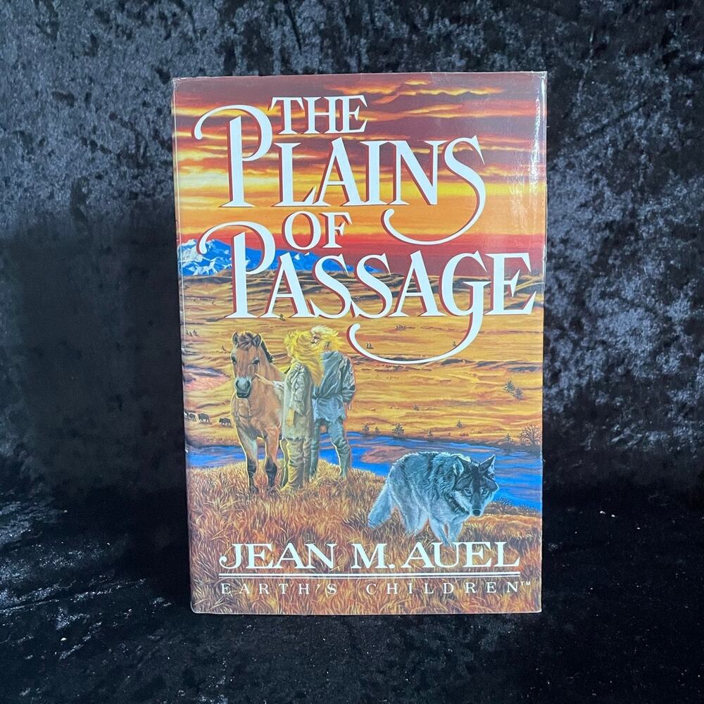 The Plains of Passage by Jean M. Auel | 1990 | 1st Edition Earth Children Series